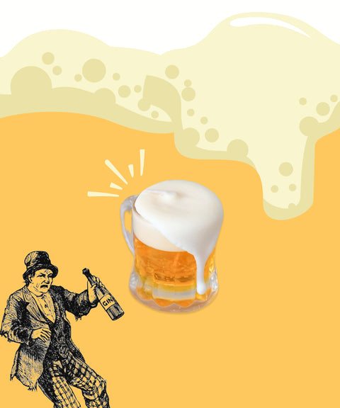 Scented Candle: Fried Chicken & Beer Duo